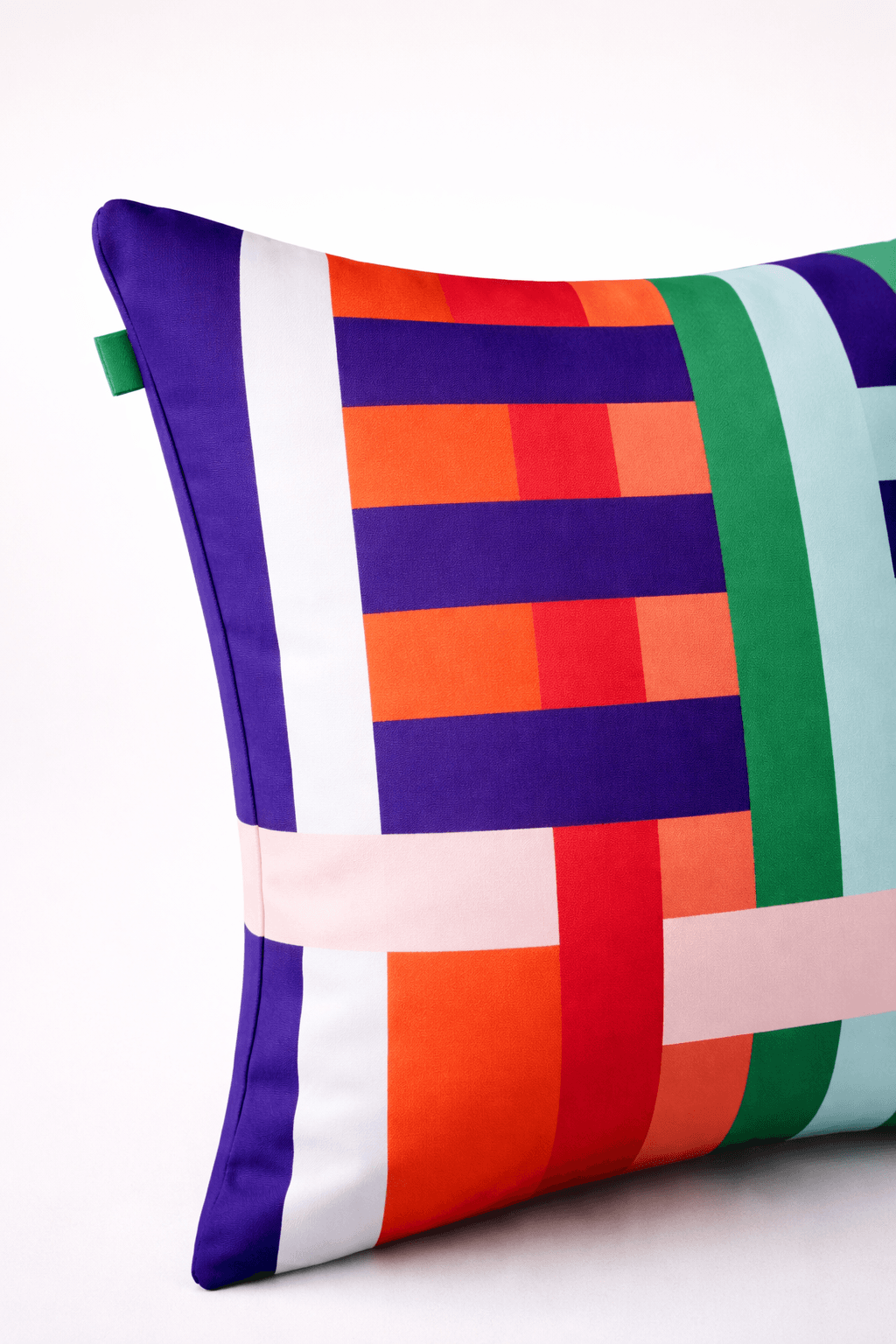 Citrus Grove Pillow close up