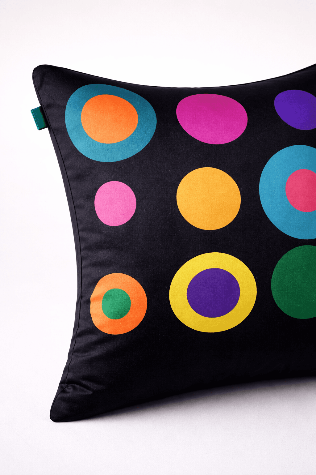 Ink Carnival Pillow close up