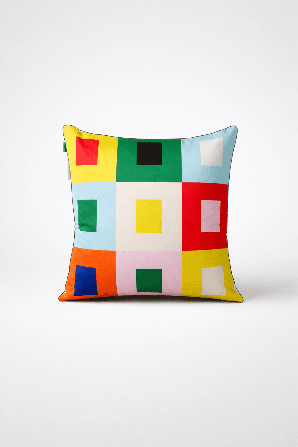 Primary Canvas Pillow