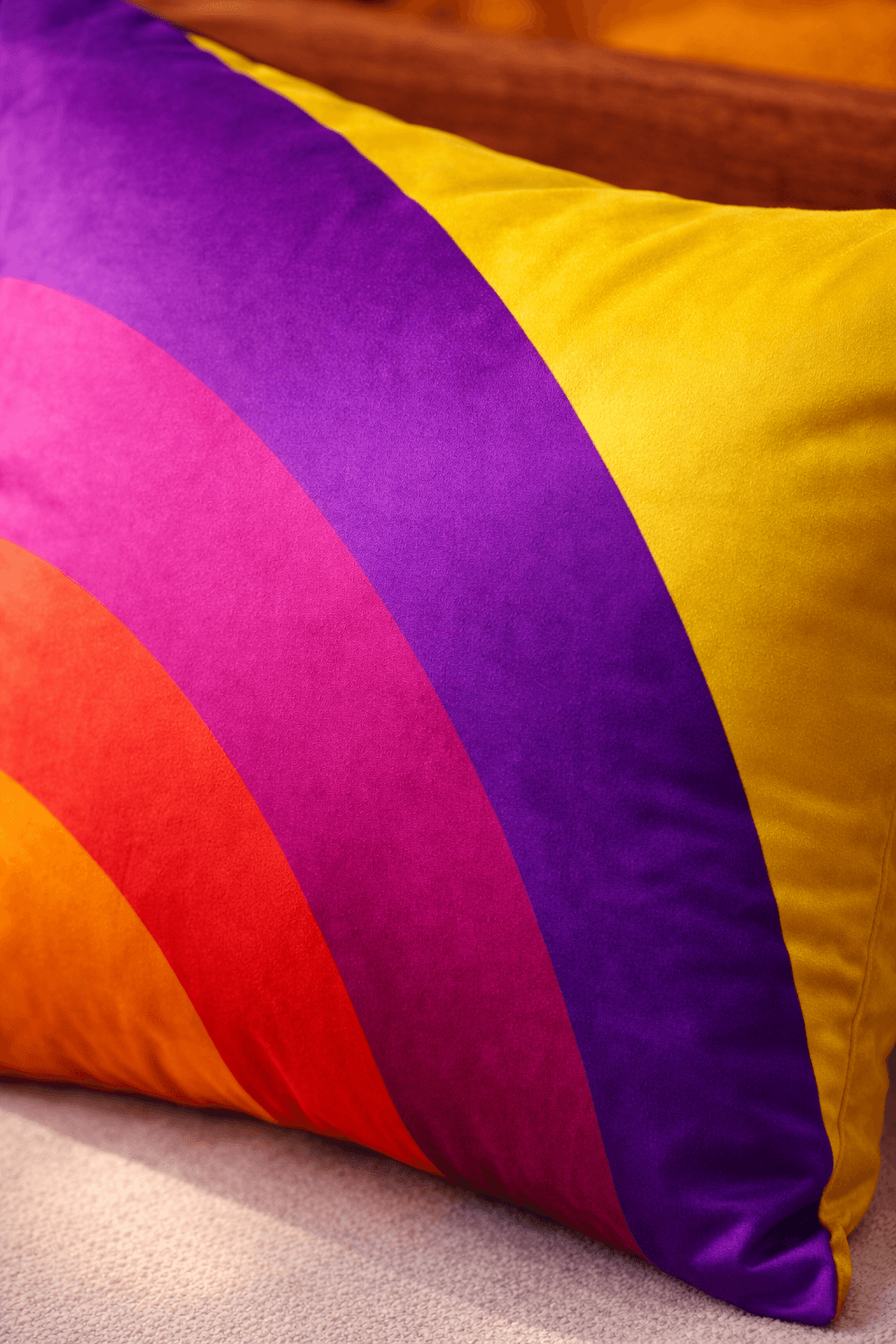 Solar Current Pillow close up